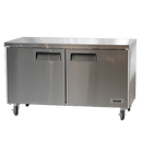 Bison BUF-60 Undercounter Freezer 60"W 17.9 Cu. Ft. (2) Solid Hinged Doors