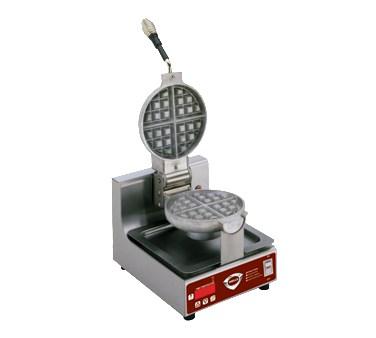 Wells BWB-1SE Belgian Waffle Baker Single Round Cast Aluminum Grid