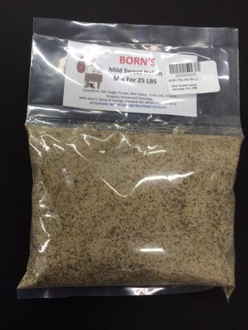 Borns Hot Italian Sausage Mix