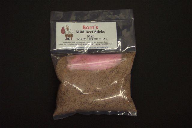 Borns Mild Beef Stick Mix