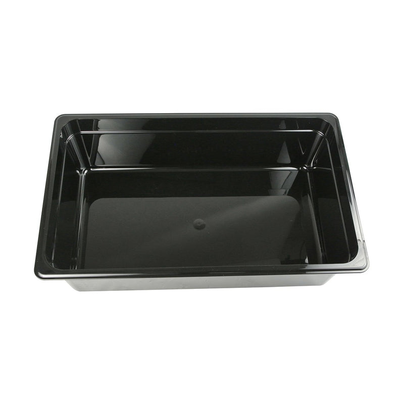 Cambro 16CW110 Full Black Steam Table Pans 6"