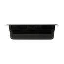 Cambro 24CW110 1/2 4" Black Steam Table Pans