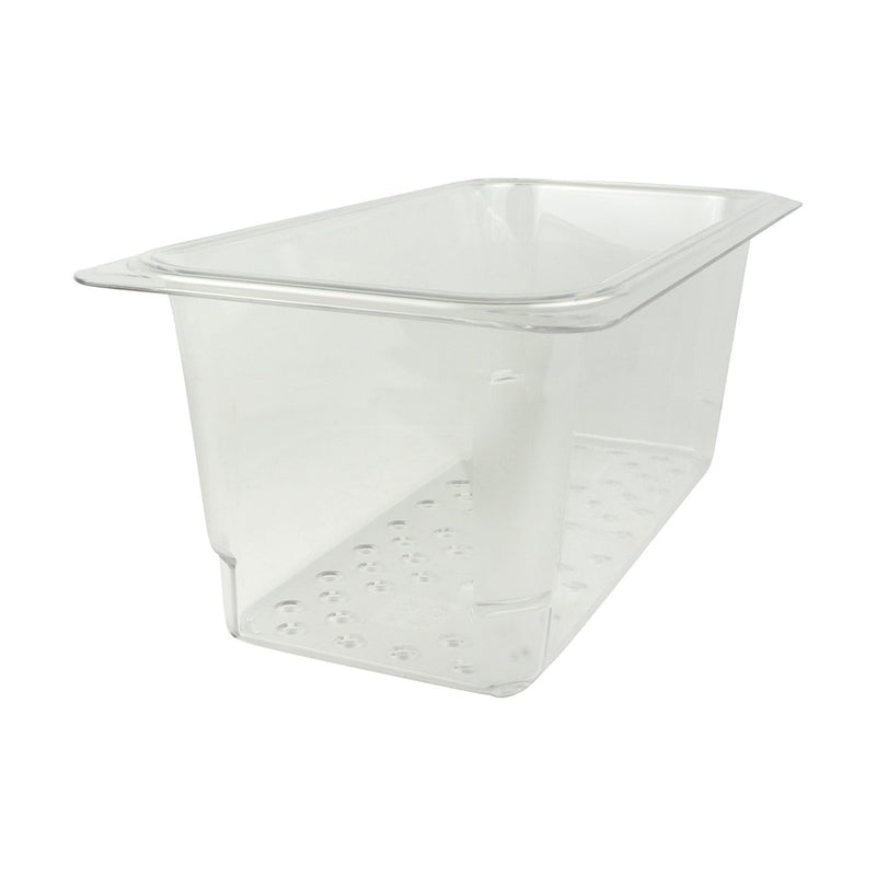 Cambro 35CLRCW-135 1/3 Size Clear 5" Deep Colander