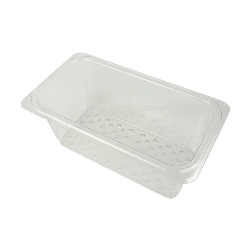 Cambro 35CLRCW-135 1/3 Size Clear 5" Deep Colander