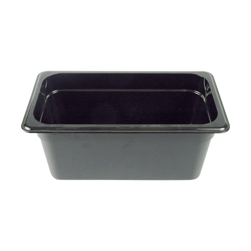 Cambro 36CW110 1/3 6" Black Steam Table Pans