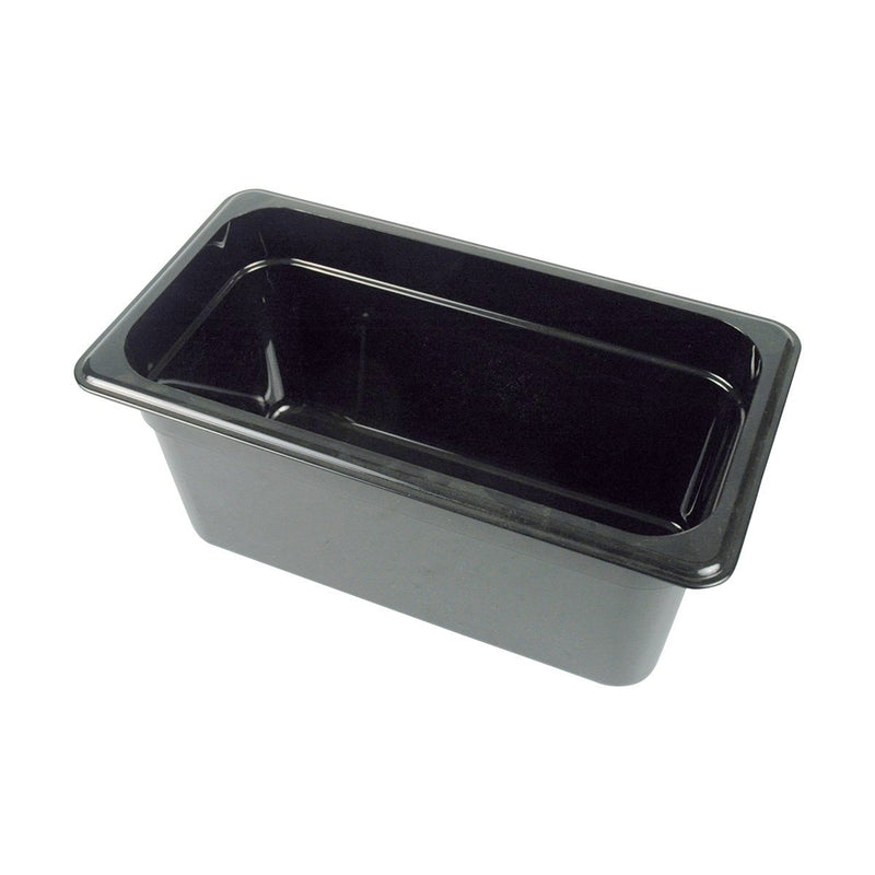 Cambro 36CW110 1/3 6" Black Steam Table Pans