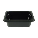 Cambro 44CW110 1/4 4" Black Steam Table Pans