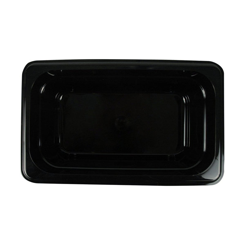 Cambro 44CW110 1/4 4" Black Steam Table Pans