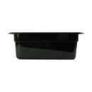 Cambro 44CW110 1/4 4" Black Steam Table Pans
