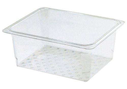 Cambro 63CLRCW-135 1/6 Size Clear 3" Deep Colander