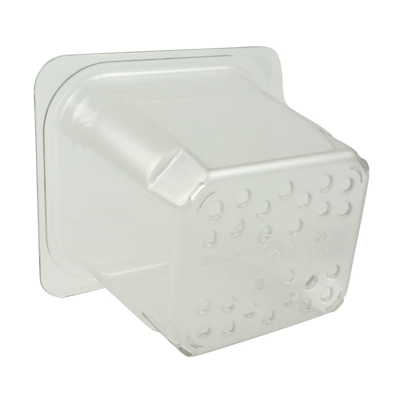 Cambro 65CLRCW-135 1/6 Size Clear 5" Deep Colander