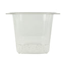 Cambro 65CLRCW-135 1/6 Size Clear 5" Deep Colander