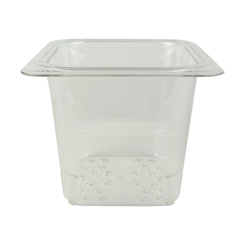 Cambro 65CLRCW-135 1/6 Size Clear 5" Deep Colander