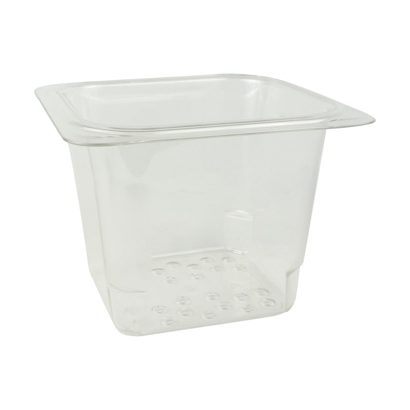 Cambro 65CLRCW-135 1/6 Size Clear 5" Deep Colander