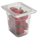 Cambro 84CW135, 86CW135 1/8 Size Camwear Clear Food Pan