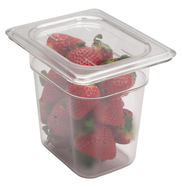 Cambro 84CW135, 86CW135 1/8 Size Camwear Clear Food Pan