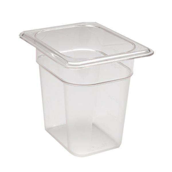 Cambro 84CW135, 86CW135 1/8 Size Camwear Clear Food Pan