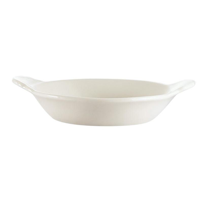 CAC China COA-12-W 12 Ounce Rarebit Baking Dish (Case Of 36) - White