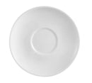CAC China RCN-36 Clinton 4 1/2" Saucer (Case Of 36) - White