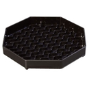 6" Black Octagon Drip Tray Newave (11036-03)