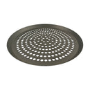 American Metalcraft CAR13HC-SP 14" Hard Coated Aluminum Super Perforated Tapered Pizza Pan 11/16" Deep