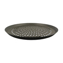 American Metalcraft CAR13HC-SP 14" Hard Coated Aluminum Super Perforated Tapered Pizza Pan 11/16" Deep