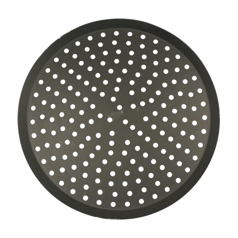 American Metalcraft CAR15HC-P 15" Hard Coated Aluminum Perforated Tapered Pizza Pan 11/16" Deep