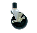 John Boos CAS01-R-X Casters 5" Heavy Duty Locking For 1-5/8" Diameter Legs (Set Of 4)