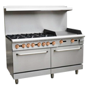 Copper Beech CBR-60-24G Gas Range 60" With 24" Griddle (6) 30000 BTU Burners