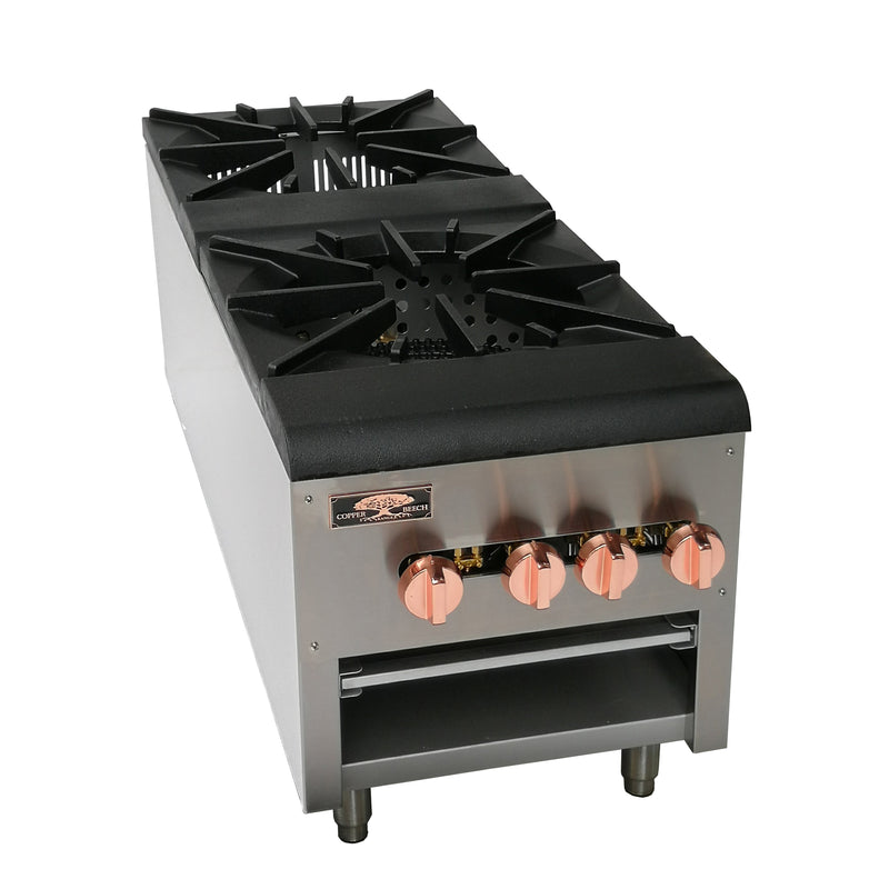 Copper Beech CBSP-2 Stock Pot Range (2) Burners 220000 BTU