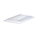 Carlisle 1061707 12X18 Polycarbonate Food Box Lid Clear