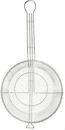 9.75" Fryer Basket Round 6 Mesh (601001)