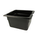 Carlisle 7316409 1/6 Size 4" Deep Black High Heat Food Pan