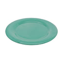 Carlisle 3302409 Sierrus Green Wide Rim Melamine Dinner Plate 12"