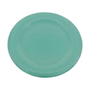 Carlisle 3302409 Sierrus Green Wide Rim Melamine Dinner Plate 12"