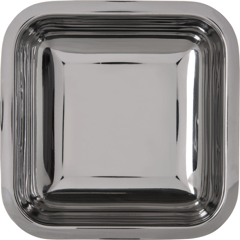 Carlisle 609083 SS Square Display Dish 8.3"