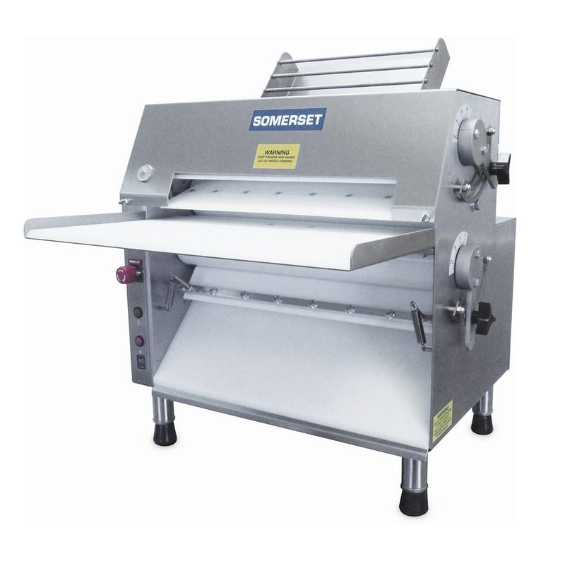 Somerset CDR-2500 Dough Roller 3-1/2" Diameter X 25" Synthetic Non-Stick Rollers Sheets 500-600 Pieces/Hour