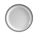 CAC China CES-6 Emerald 6 1/2" Plate (Case Of 36) - White/Emerald