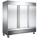 Reach-In Freezer Three 3 Doors CFD-3FF-HC 81″ Coldline
