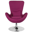 Egg Series Side Reception Chair By Flash Furniture