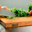 John Boos CHY-RO1 18" x 12" Cherry Edge Grain Cutting Board