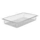 Cambro 13CLRCW-135 Full Size Clear 3" Deep Colander