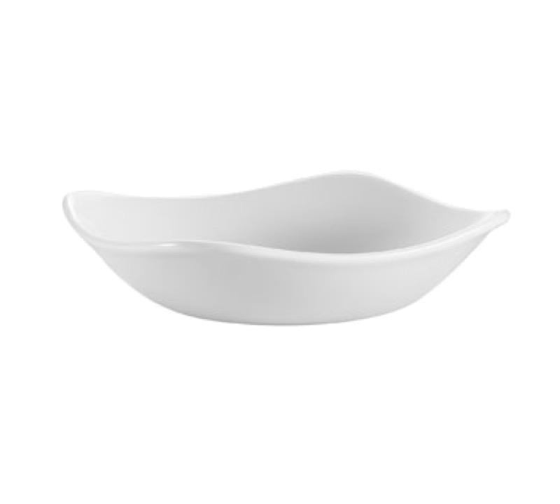CAC China COP-B9 Coupe 9" Square Salad Bowl One Dozen) - White