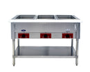 ATOSA 48" Electric 3-Well Dry Steam Table, 1500W/120V - CSTEA-3B