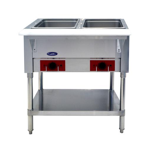 Atosa CSTEA-2C CookRite Steam Table 30"W Electric (2) 12" x 20" Hot Food Wells