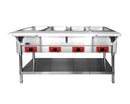 ATOSA 60" Electric 4-Well Dry Steam Table, 2000W/120V - CSTEA-4B