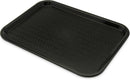 Carlisle CT1216-03 12X16 Black Fast Food Tray