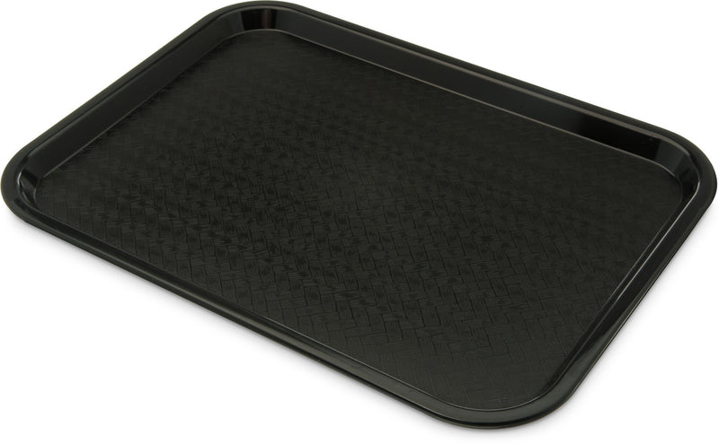 Carlisle CT1216-03 12X16 Black Fast Food Tray
