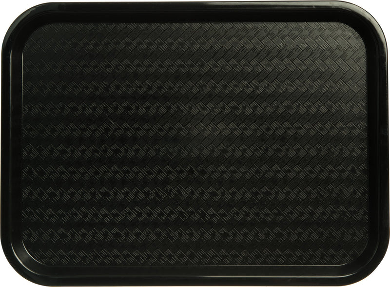 Carlisle CT1216-03 12X16 Black Fast Food Tray
