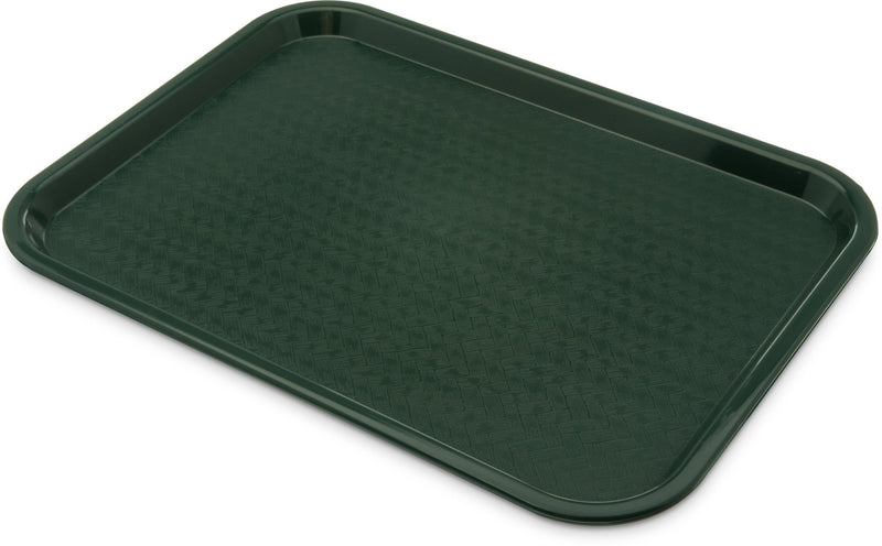 Carlisle CT121608 12" x 16" Forest Green Fast Food Tray